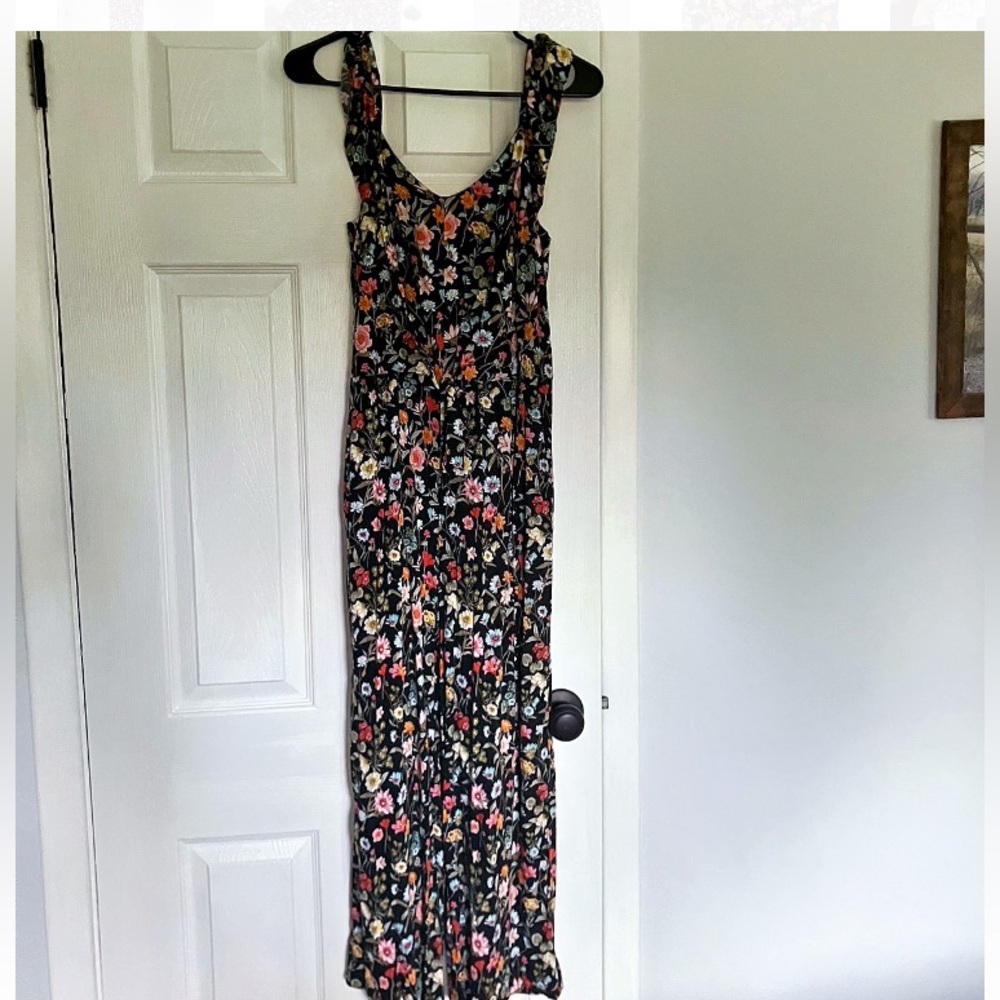 LOFT Floral Jumpsuit 8P